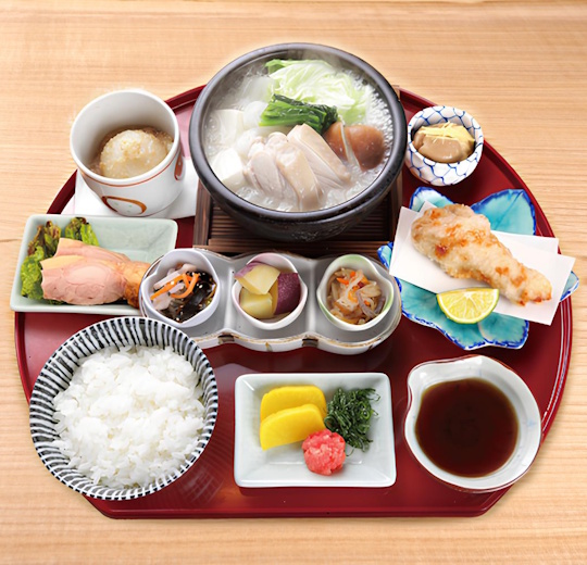 鶏の水炊き御膳