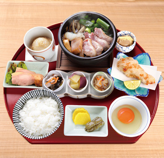 京鴨のすき焼き御膳