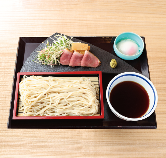 山椒香る　京鴨の冷しつけ麺