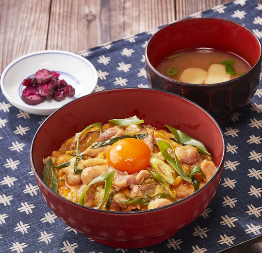 こだわりの親子丼